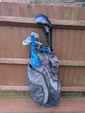 Right Handed Golf Set - Regular Flex Wilson Fatshaft irons. Missing 6 iron.