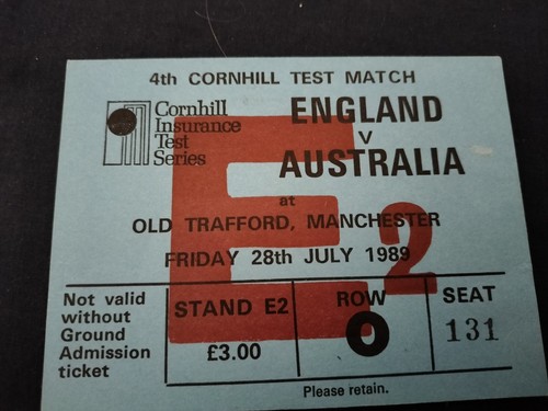 Vintage match ticket england - vintage,