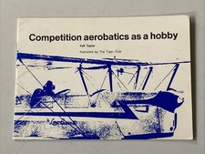 Competition Aerobatics as a Hobby - Taylor, Taff