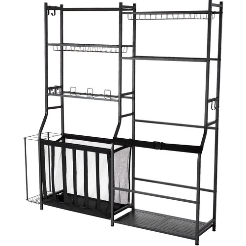 Golf storage garage organizer - golf,