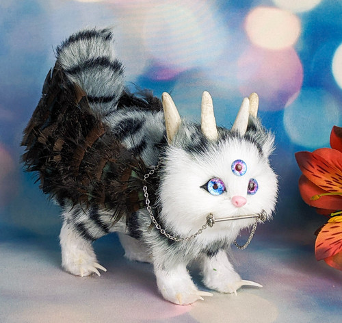 Faux monster cat cryptid - faux,