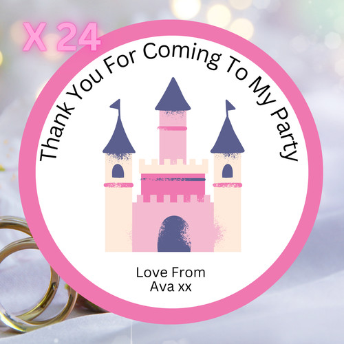 Princess castle personalised - princess,