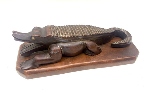 Vintage carved hardwood - vintage,