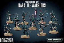 Games Workshop Drukhari Kabalite Warriors Sybarite Warhammer 40k  