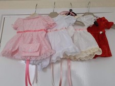 Dolls dresses broderie - 18",