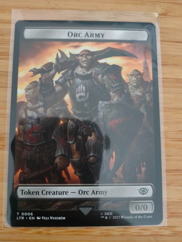 Mtg orc army token - token, lord