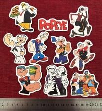 10 X Popeye Stickers | Popeye