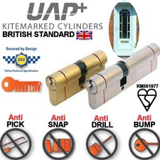 UAP KITEMARKED EURO CYLINDER