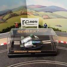 Scalextric C282 Motorcycle & Sidecar Combination Green. Vintage Slot Car. Boxed.