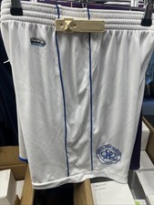 QPR Home White Men’s Adult Short Player Worn Football Shorts Size Large