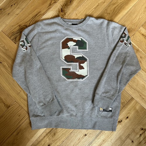 Vintage stussy graphic grey - vintage,