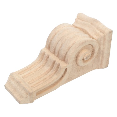 Pair wooden corbel brackets - pair, of
