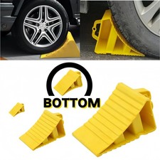 2x Heavy Duty Solid Rubber