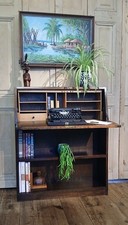 VINTAGE SLIM ART DECO OAK