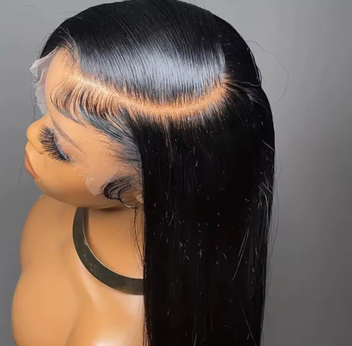 Straight human hair wigs lace - human,