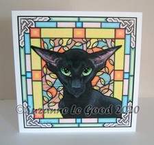 Oriental Cat art painting art