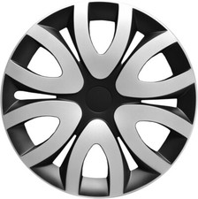 16" Wheel Trims Hub Caps Covers 4x16 For Vito Sprinter III Viano Black/Silver