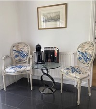 Natuzzi £1000 Italian Elegant Glass Coffee Table Modern Round Side Lounge 60cm