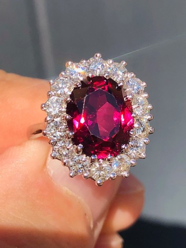 Stunning vintage 4ct rubellite - stunning,