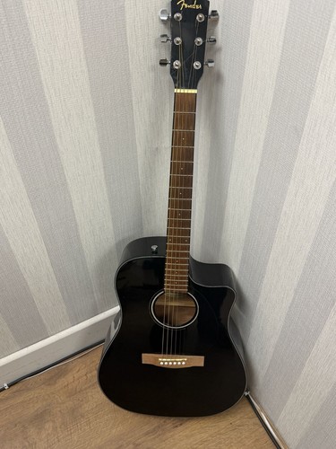 Fender 60sce dread - cd-60sce, dread/blk