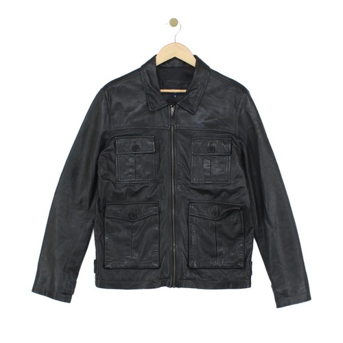 Peter werth leather jacket - leather,