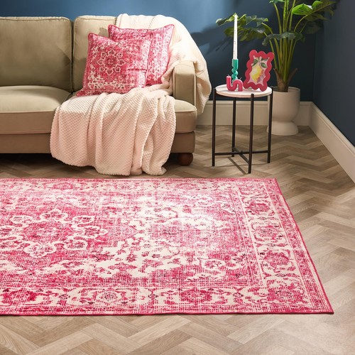 Ohs washable rug vintage - washable, print