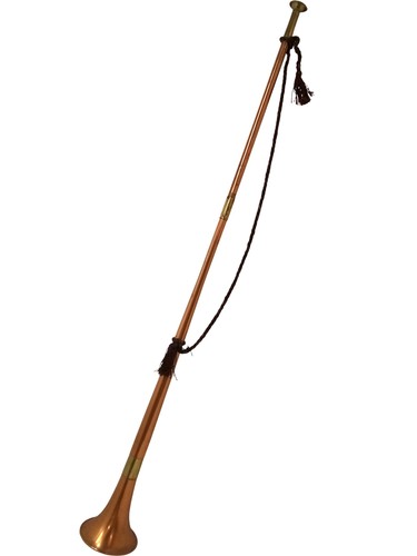 Copper brass coach long - coach, horn