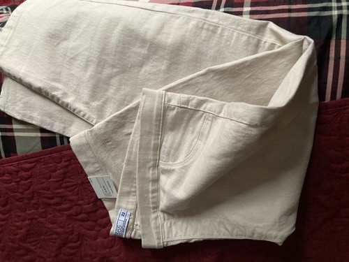 Peacocks cream denim - denim, stretch