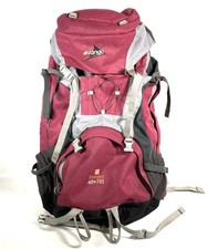 Vango Sherpa 60+10S Rucksack Backpack Self Adjustable Pink & Grey