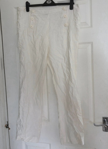 Miss captain trend white linen - trend,