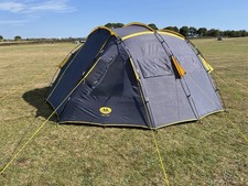 Campus Super Trio Camping Tent 6 Berth Family Tent Event Shelter Gazebo Awning.