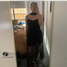 Tokito Lace Skirt Midi Dress