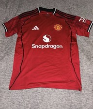 Man Utd Home Shirt 25-26 Size