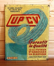 Vintage 40cm UP CV Sign - Garden Hosepipe French Advertising Sign Kitchen Gift