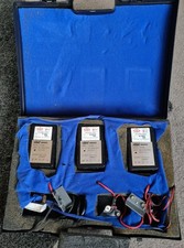 ** THREE PORTABLE NIKKO BATTERY PACKS IN A BLACK HARD CASE **