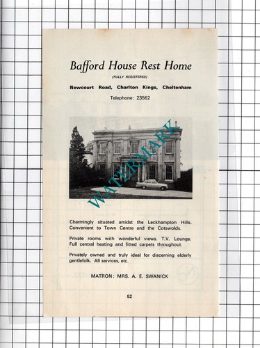 Bafford house rest home - house,