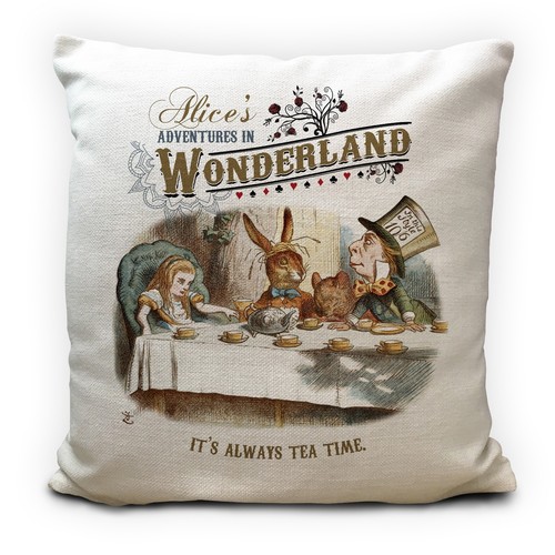 Alice wonderland cushion - in,
