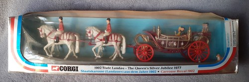 Corgi silver jubilee state - silver,