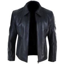Mens Cafe Racer Real Leather