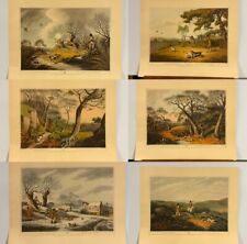 Six Samuel Howitt Game Shooting Related Engraving Prints