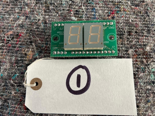 Barcrest digit display - 2-,