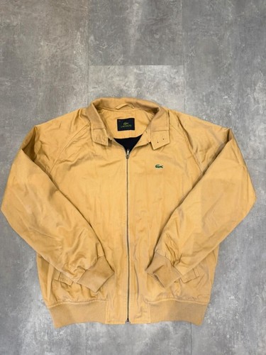 Lacoste bomber jacket beige - bomber, l