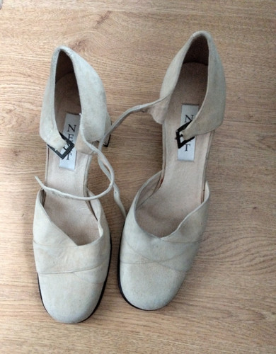 Next beige suede strappy ankle - strappy,