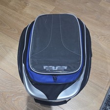 Bagster Baglux Motorcycle Tank Bag Blue & White