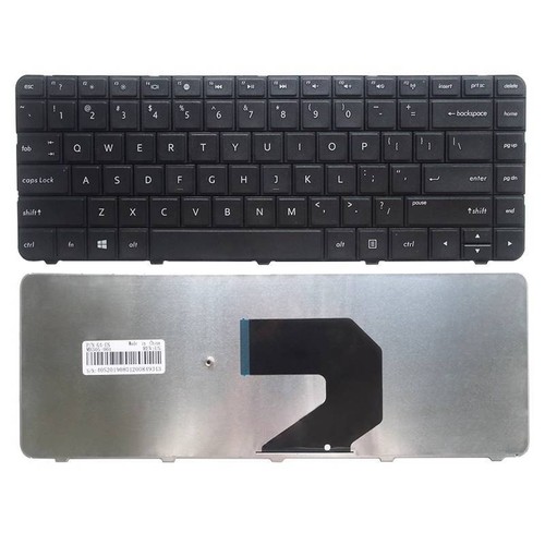 Black laptop keyboard - us,