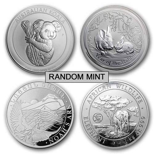 Kilo silver coin - silver,