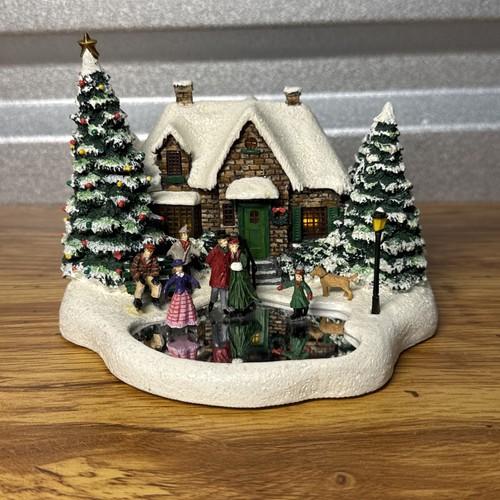 Thomas kinkade skater pond - thomas,