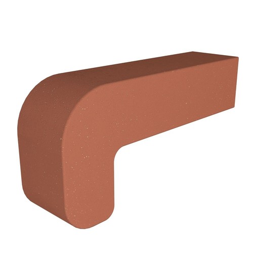 Vitcas fire brick curved red - vitcas,