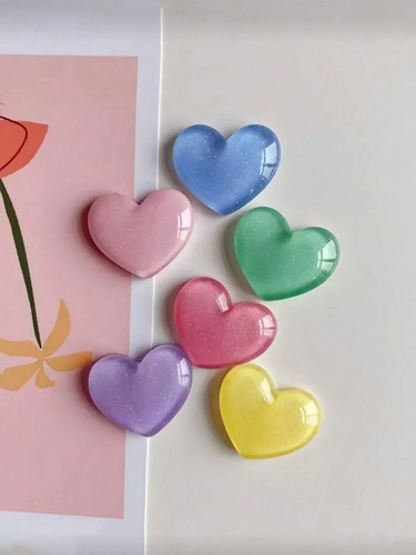 Heart shaped fridge magnets - heart,