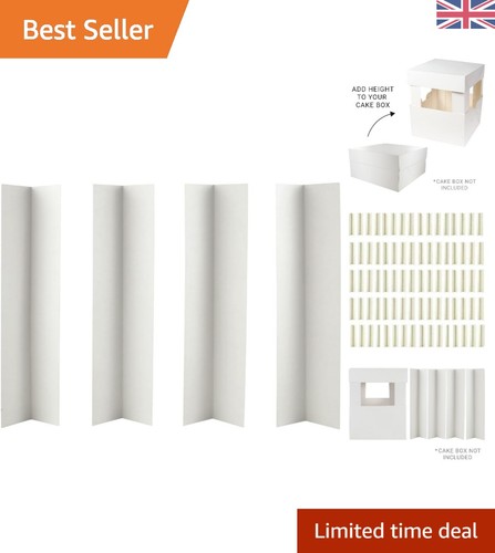 100 count white - 12", cake
